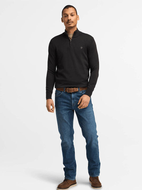 Williams River Long Sleeve Sweater Black