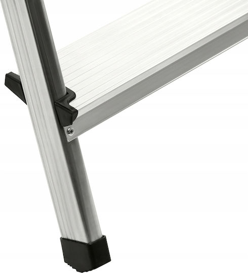 Kadax Leiter Aluminium mit 2 Stufen