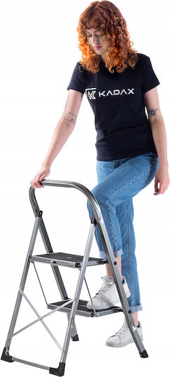 Kadax Ladder Aluminum with 2 Steps