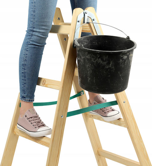 Kadax Ladder Wooden with 4 Steps