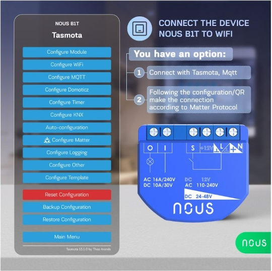 Nous Smart Intermediate Switch Wi-Fi