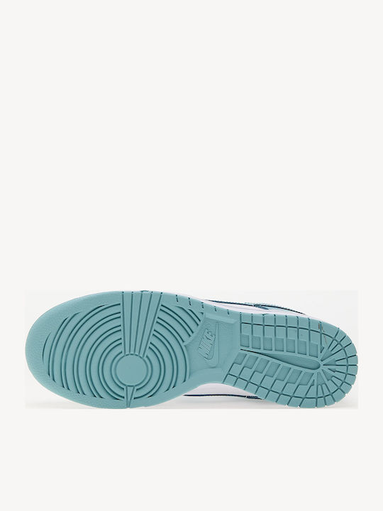 Dunk Low Ανδρικά Sneakers White / Denim Turquoise