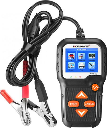 Lechpol Αναλογικό Battery Tester