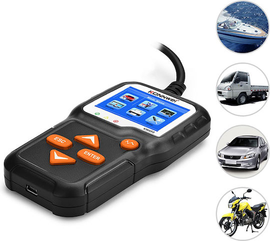 Lechpol Αναλογικό Battery Tester