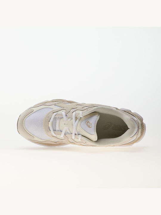 Gel-NYC Sneakers Weiß / Feder Grau