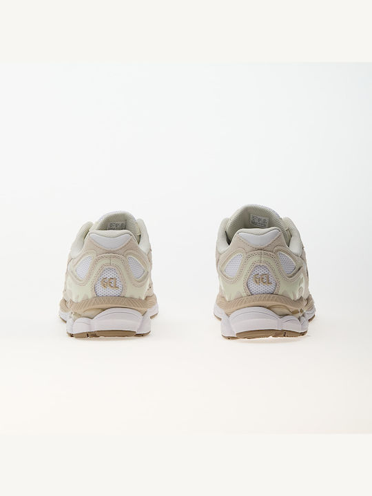Gel-NYC Sneakers Weiß / Feder Grau