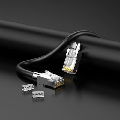 Conector modular RJ45 8P8C Cat 6a 7 Set 10 bucăți