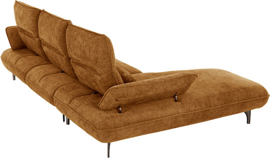 Eck Sofa Bett mit Linker Ecke Keramidi 283x188x100cm