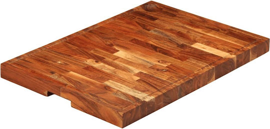 vidaXL Επιφάνεια Κοπής Ξύλινη 60x42cm
