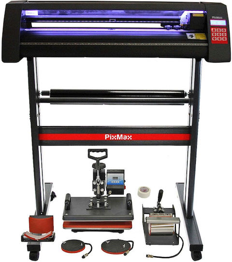 Vinyl Cutter Led 5 In 1 Heat Press & Signcut Pro