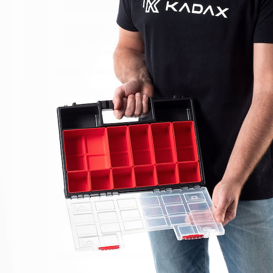 Kadax Organizatoare Pentru Compartimente De Scule 18 Locuri 6 Bucăți