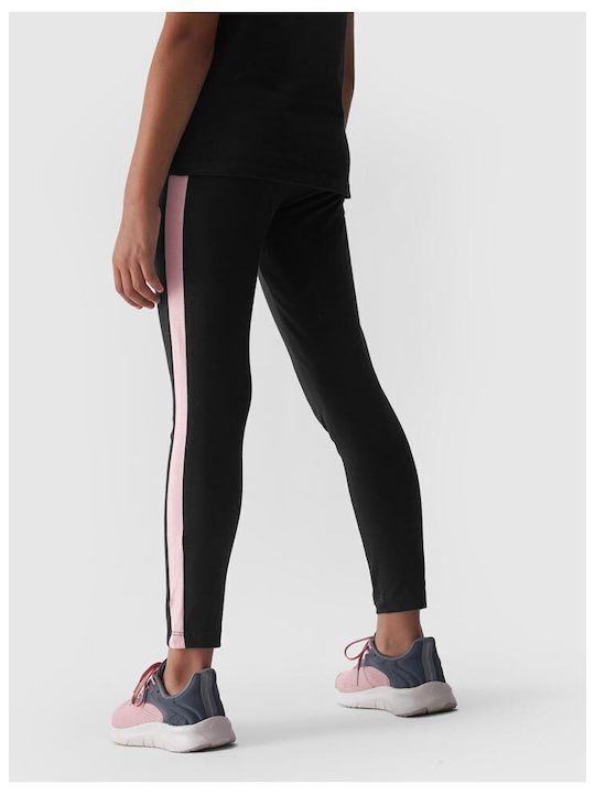 4F Leggings pentru Copii Lung Negru