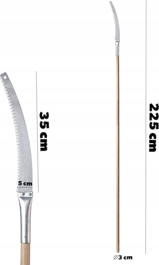 Kadax Ferăstrău de mână Ferăstrău de tăiat crengi 35cm
