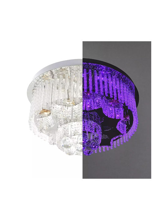 Deckenleuchte Lila mit Integrierter LED