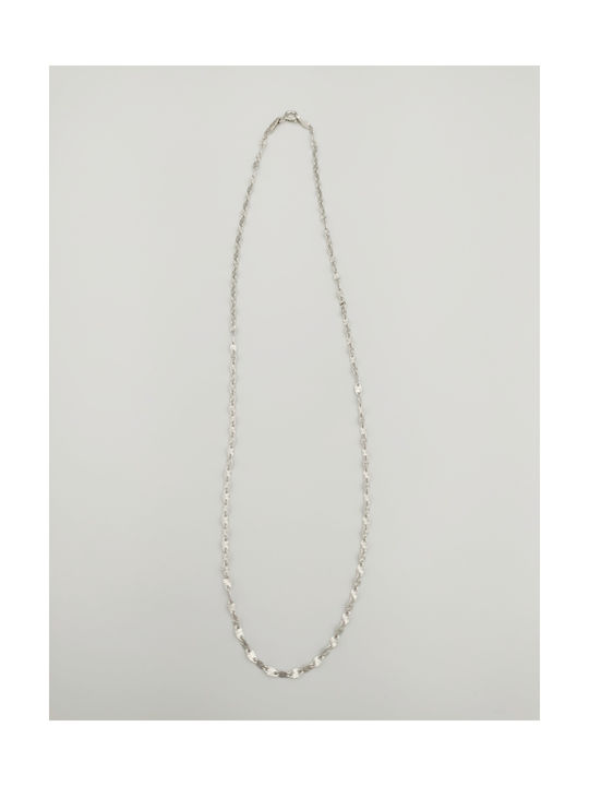 Silver Chain Neck Length 40cm