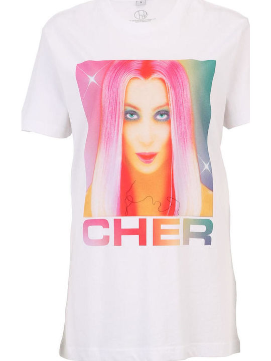 Damen T-Shirt White