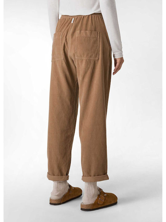 Deha Damen-Sweatpants Braun Samt