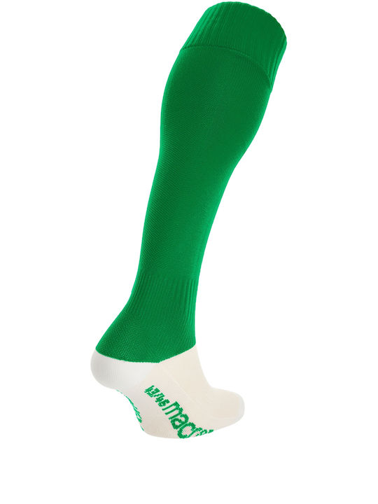 Macron Round Fußballsocken Grün 1 Paar