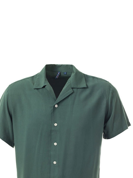 Sos Men's Shirt Short Sleeve Green