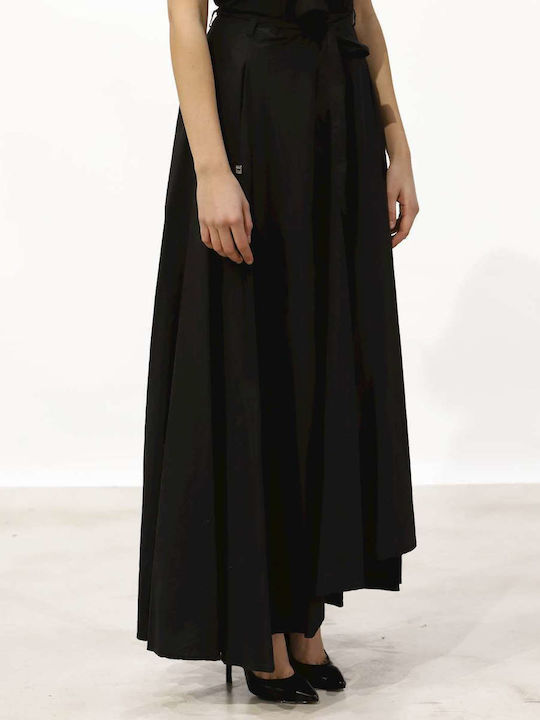 Manila Grace Maxi Rock Black