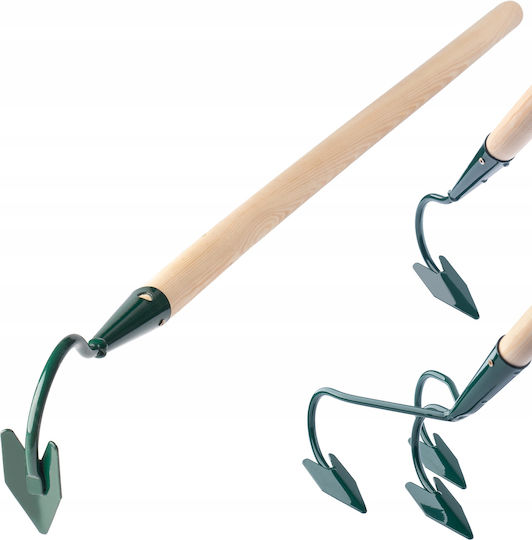 Kadax Καλλιεργητής mit Stiel 127cm und Holz Griff