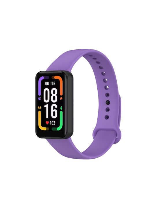 Λουράκι Σιλικόνης Μωβ (Redmi Smart Band Pro)