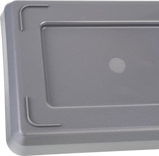 Kadax Plate Pot Plastic Gray 33879