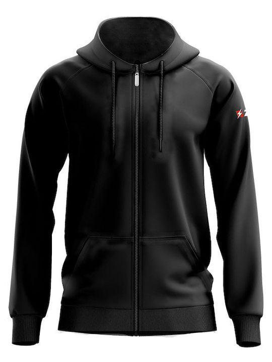 Sweatshirt with Hood Navy Blue