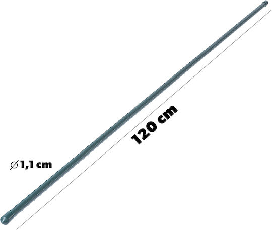 Kadax Βέργες Στήριξης Φυτών 120cm από Ατσάλι Σετ 15τμχ
