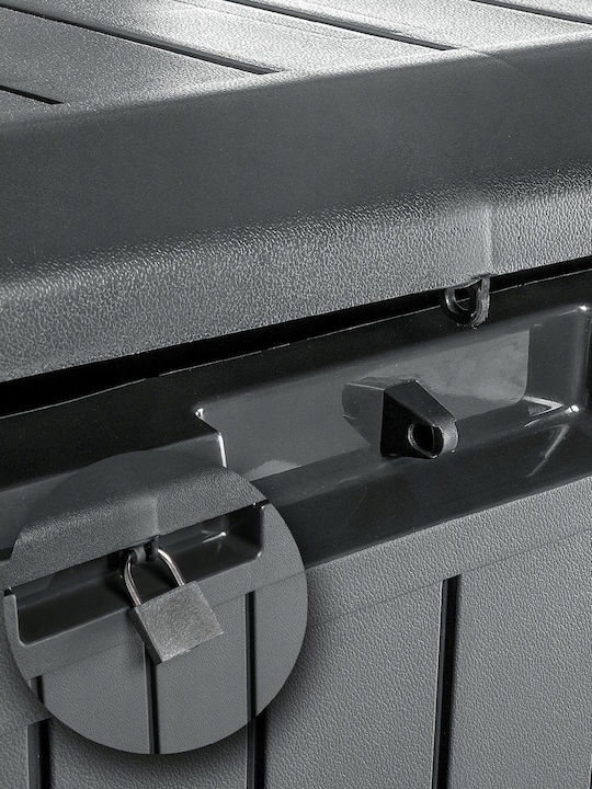 Kadax Outdoor Storage Box 290lt Gray L116.6xW47xH59.5cm