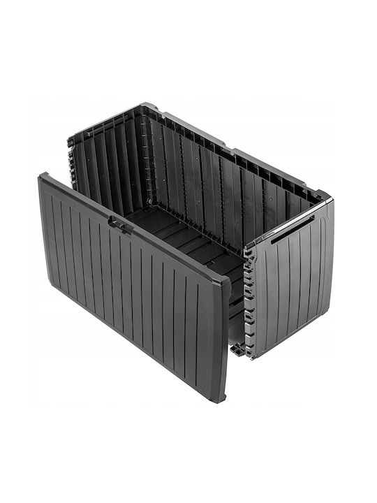 Kadax Outdoor Storage Box 290lt Gray L116.6xW47xH59.5cm
