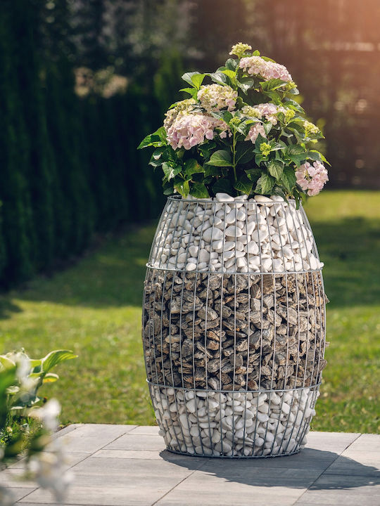 Kadax Planter Metal Gray