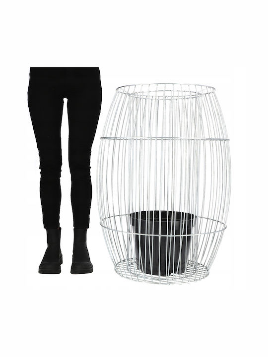 Kadax Planter Metal Gray