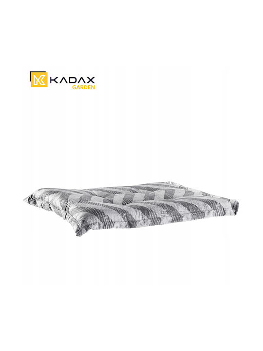 Kadax Gartenstuhlkissen Grau 43x43cm