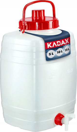 Kadax Plastic Jerry Can with Tap 15lt 25709