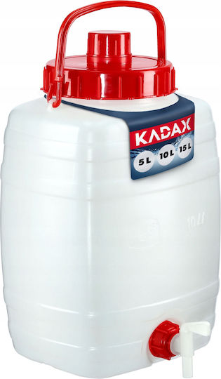 Kadax 25708 Πλαστικό Μπιτόνι με Κάνουλα 10lt