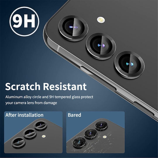 Προστασία Κάμερας Tempered Glass Μαύρο για το Galaxy A15