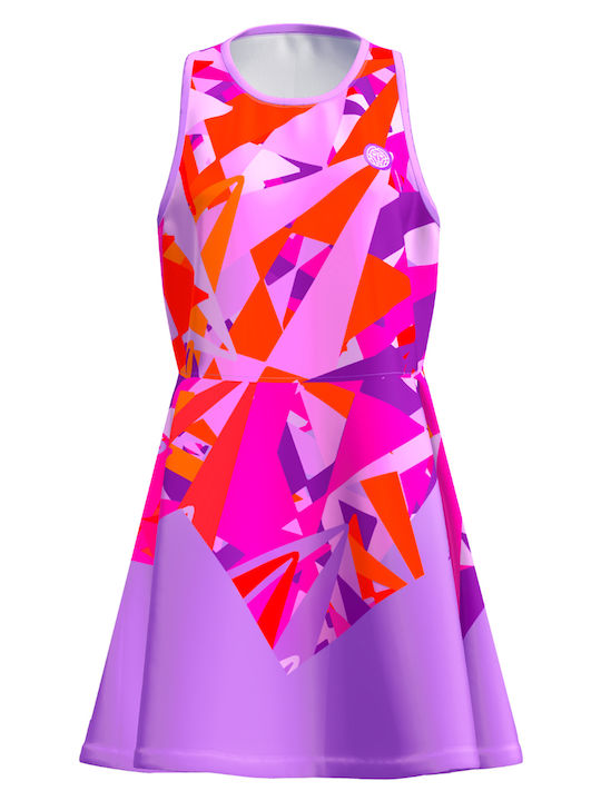 Rochie de Tenis pentru Femei Bidi Badu Spike Lila Roz