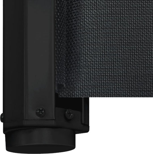 vidaXL Υφασμάτινο Διαχωριστικό Σκύλου 125x102.5εκ. Μαύρο