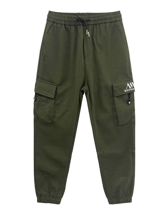 Ustyle Men's Trousers Cargo Black