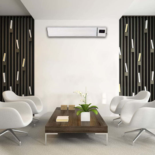 ElectricSun Πάνελ Υπέρυθρης Θέρμανσης Τοίχου 1200W Λευκό 94cm