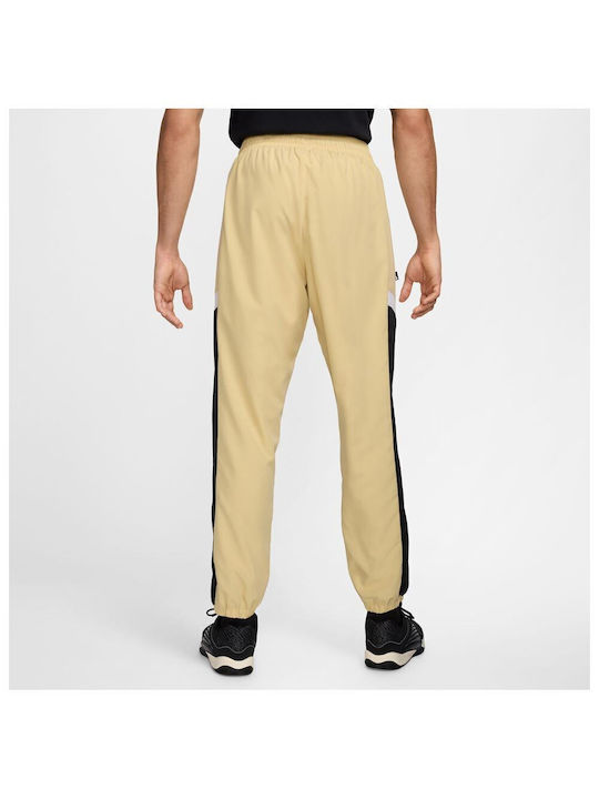 Nike Men's Sweatpants with Rubber Dri-Fit Beige