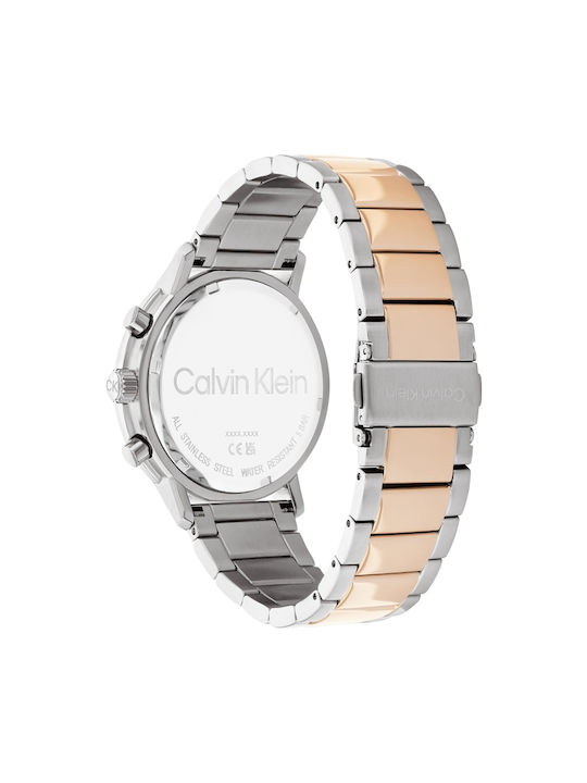 Calvin Klein Uhr Batterie mit Metallarmband