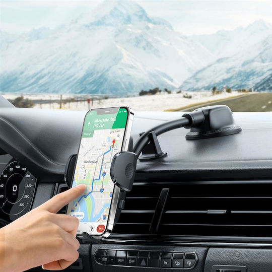 Joyroom JR-ZS259 Car Mobile Mount 4.6" - 6.7" with Adjustable Hooks Black
