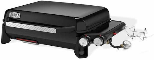 Weber Slate GP Premium Griddle Portable Gas Grill with 1 pcs 4.9kW