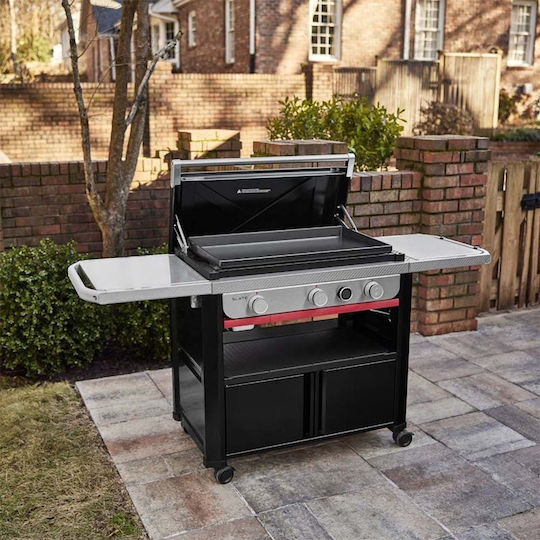 Weber Slate GPD Premium Griddle Газово Барбекю с 3 бр 10.6кВт