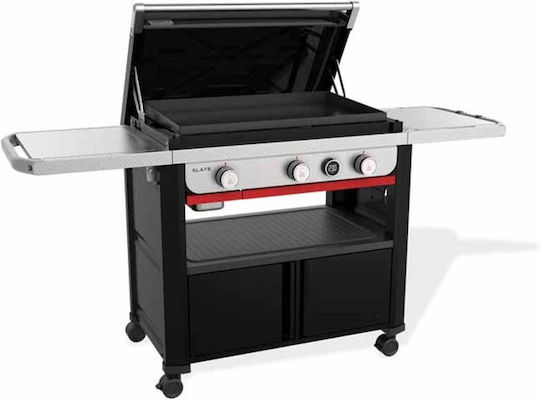 Weber Slate GPD Premium Griddle Газово Барбекю с 3 бр 10.6кВт