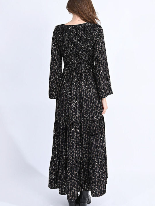 Molly Bracken Maxi Dress Black