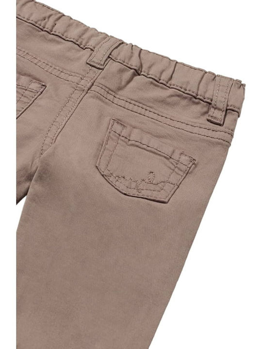 Mayoral Kids' Pants Cinnamon Long Gabardine Cotton