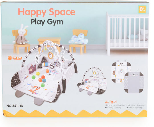 Cangaroo Playmat Rabit Jl658-1a Activity Gym For Newborns